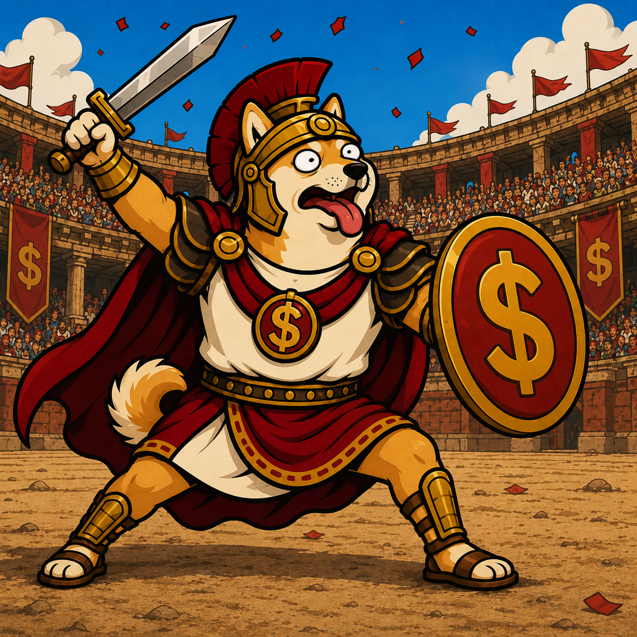 $tupid dogeus maximus Legion artwork 1
