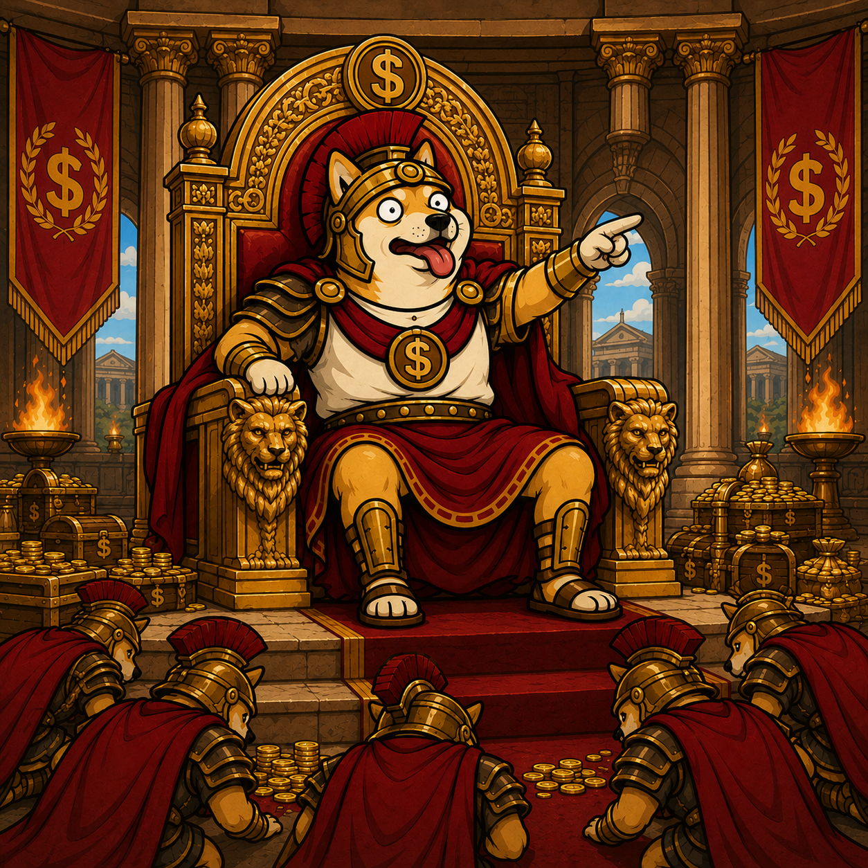 $tupid dogeus maximus Legion artwork 6